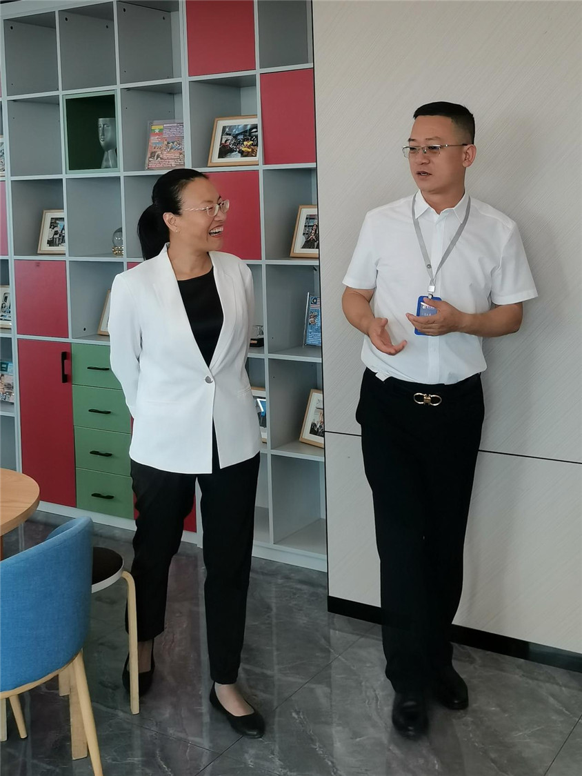 区辅导莅临领导，合作助力自贸港